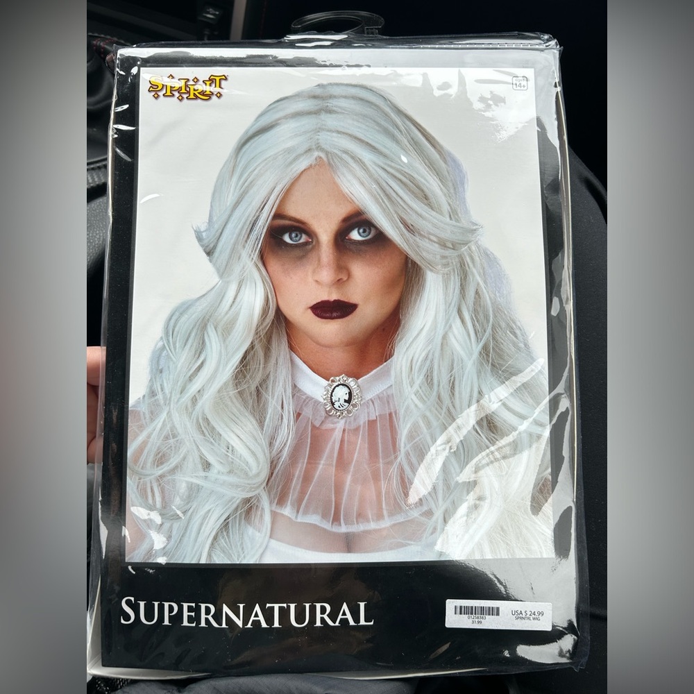 Spirit Supernatural White Wig for Women